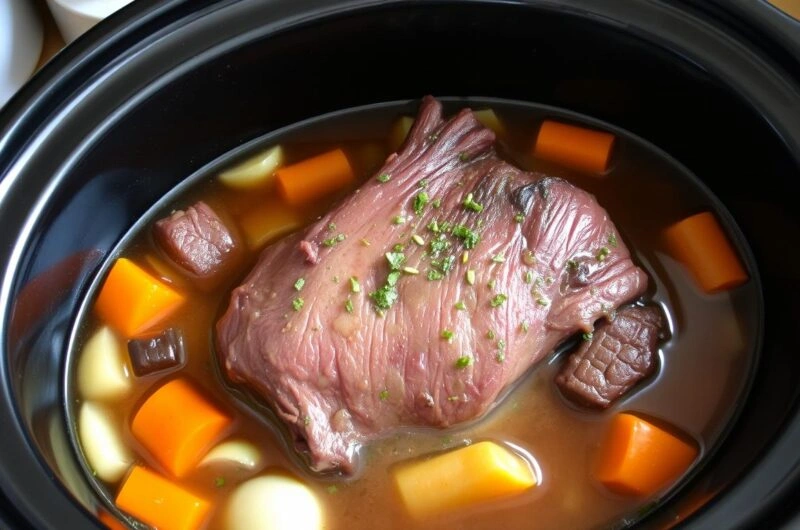 Discover how to transform tough beef heart into a tender, delicious meal with this easy beef heart recipe slow cooker guide. Perfect for budget-friendly cooking