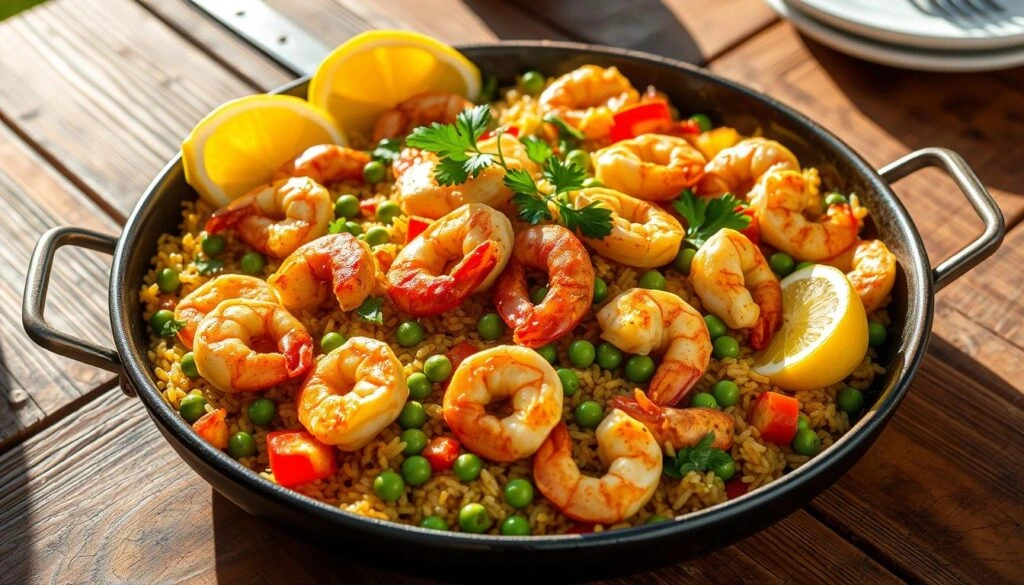 chicken and shrimp dishes