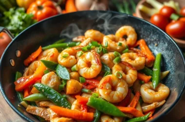 Quick Chicken and Shrimp Stir Fry Recipe