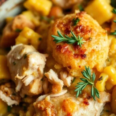 cornbread dressing with chicken