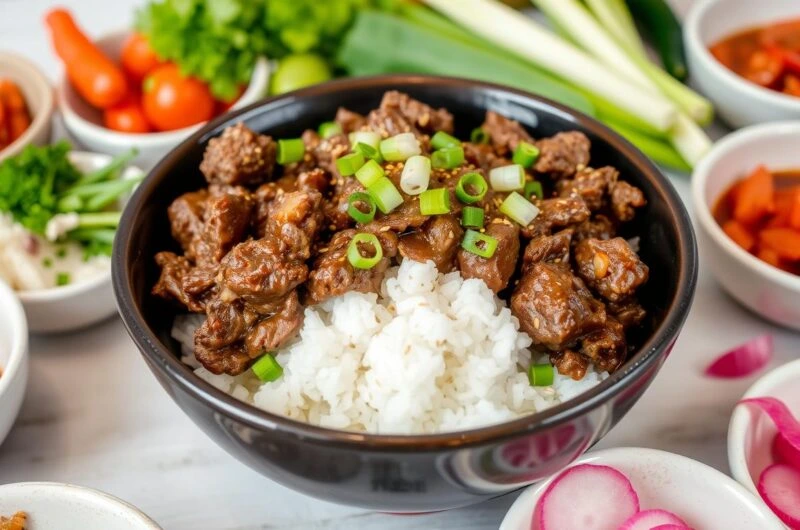 Discover how to make authentic ground beef bulgogi at home with this budget-friendly recipe. A perfect blend of sweet and savory Korean flavors ready in minutes