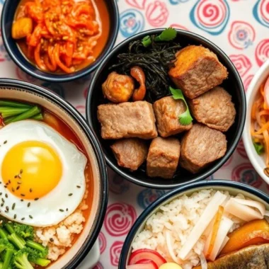 Discover how to create your own delicious korean bowl at home with our step-by-step guide. Mix vibrant vegetables, protein, and authentic sauces for a satisfying meal