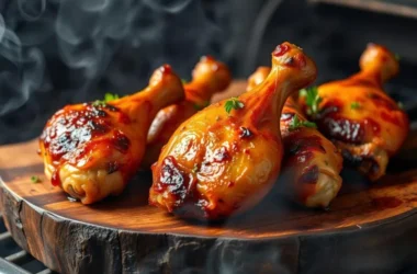 Learn how to make perfectly tender and juicy smoked chicken drumsticks recipe with our step-by-step guide. Master the art of smoking with simple ingredients and expert tips.