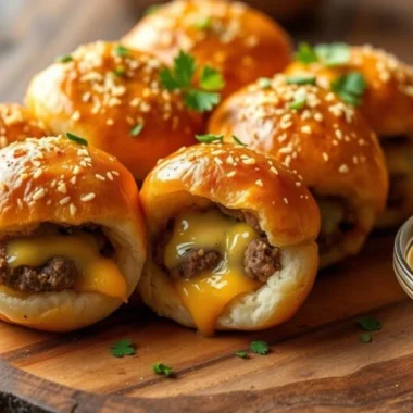 Cheeseburger Bombs