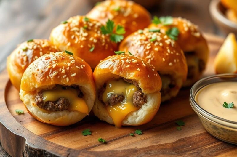 Cheeseburger Bombs