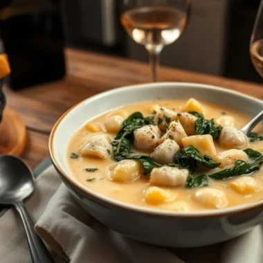 Chicken Gnocchi Soup