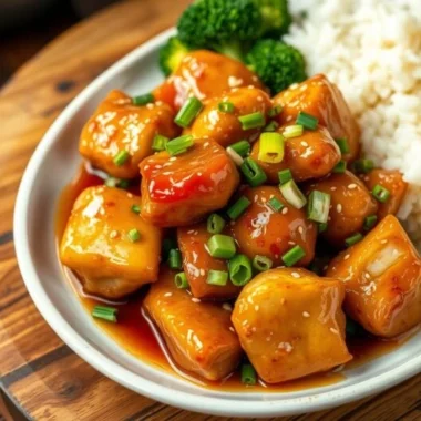 Honey Garlic Chicken