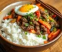 Korean Ground Beef Bowl Recipe