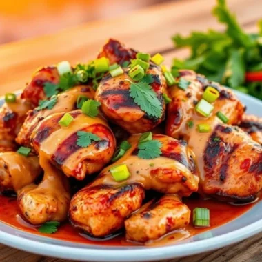 grilled bang bang chicken