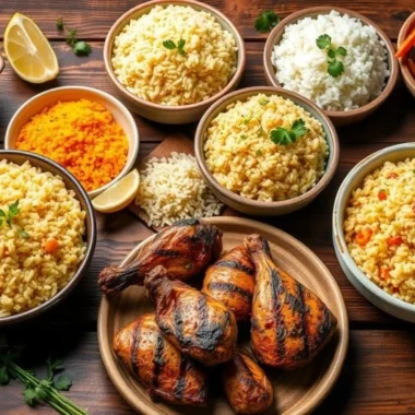 rice recipes to go with chicken