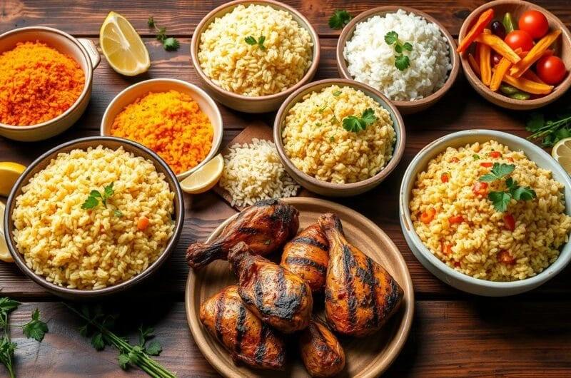 rice recipes to go with chicken