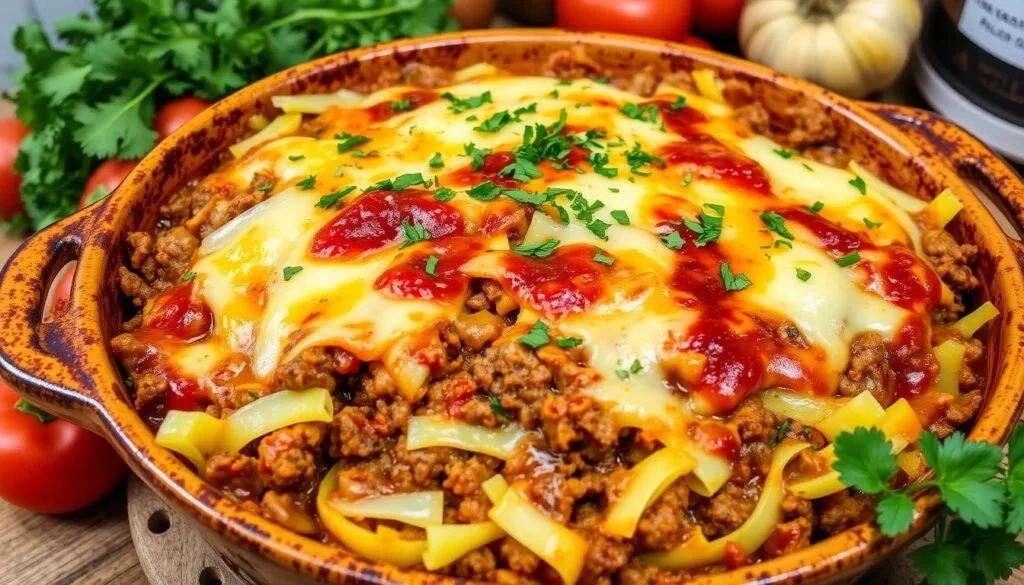 Cabbage and Ground Beef Casserole