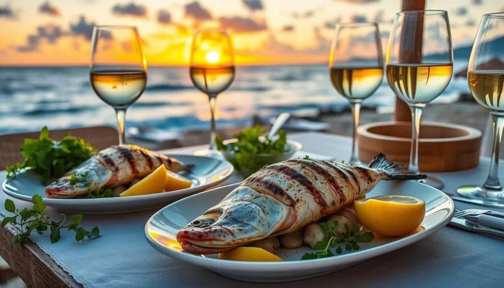 grilled wahoo fish