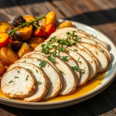 thin sliced chicken breast