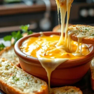 Baked Garlic Bread Dip