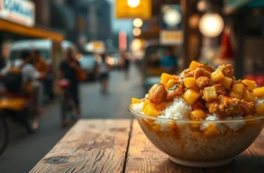 Street Corn Chicken Rice Bowl