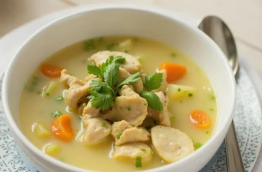 Greek Lemon Chicken Soup 2