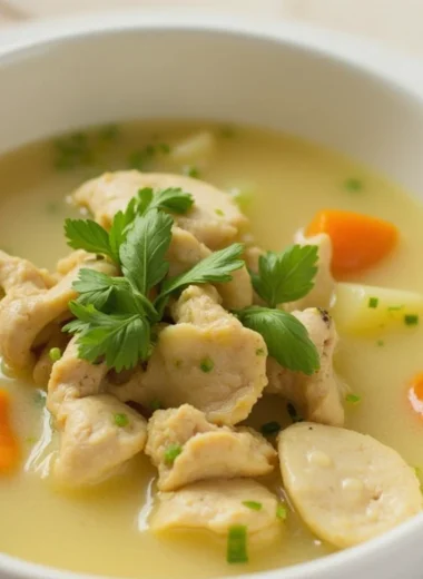 Greek Lemon Chicken Soup 2