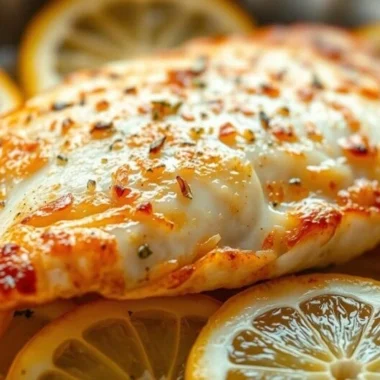 Lemon Butter Baked Tilapia