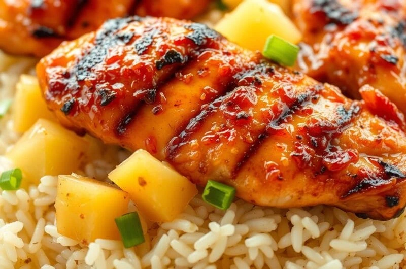 Pineapple Chicken and Rice