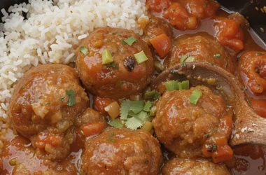 Sweet Chili Meatballs Crockpot