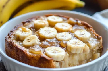 banana bread pudding