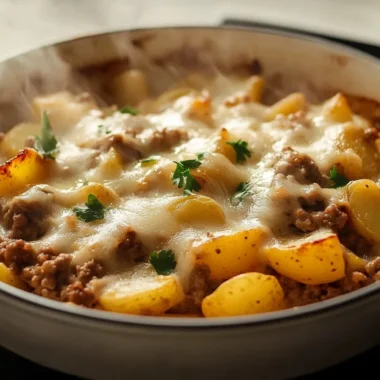 hamburger potato casserole