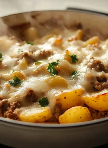 hamburger potato casserole