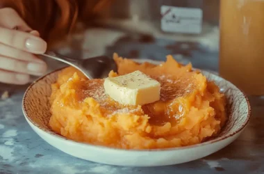 honey butter mashed sweet potatoes