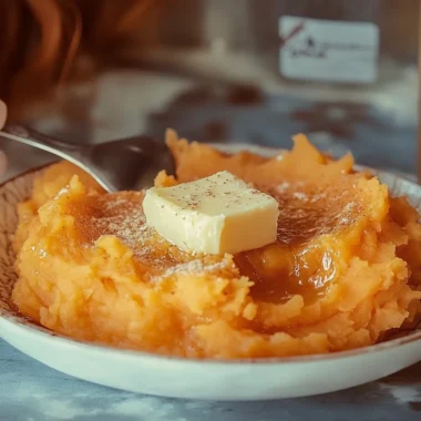 honey butter mashed sweet potatoes