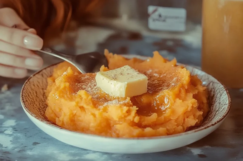 honey butter mashed sweet potatoes