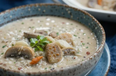 wildrice mushroom soup