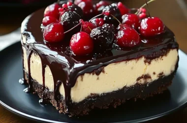 black forest cheesecake symphony