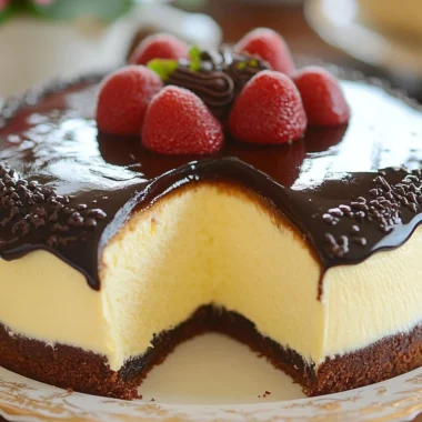 boston cream pie cheesecake