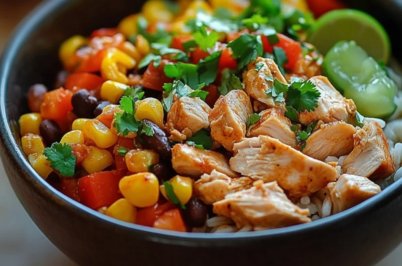 chicken burrito bowl