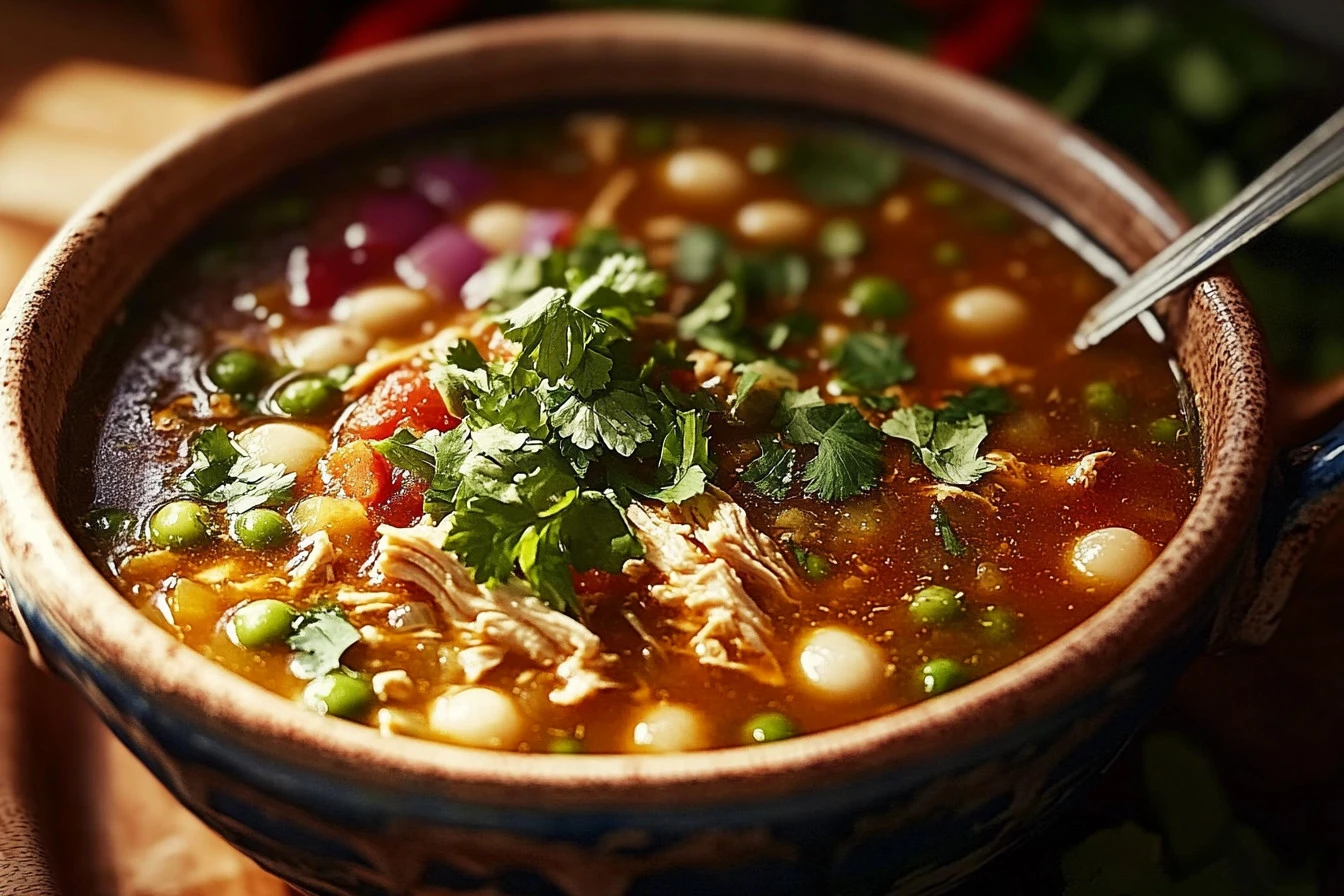 cozy spoonfuls slow cooker chicken posole
