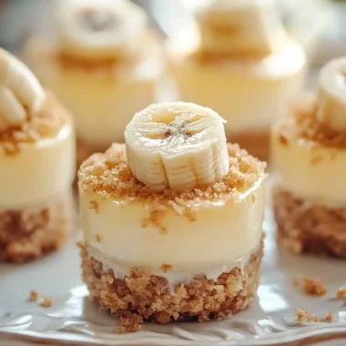 creamy dreamy banana pudding cheesecake bites