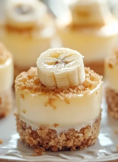 creamy dreamy banana pudding cheesecake bites
