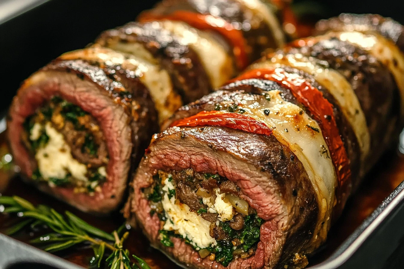 italian stuffed flank steak