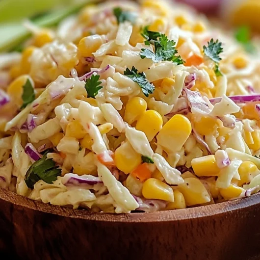 mexican street corn coleslaw
