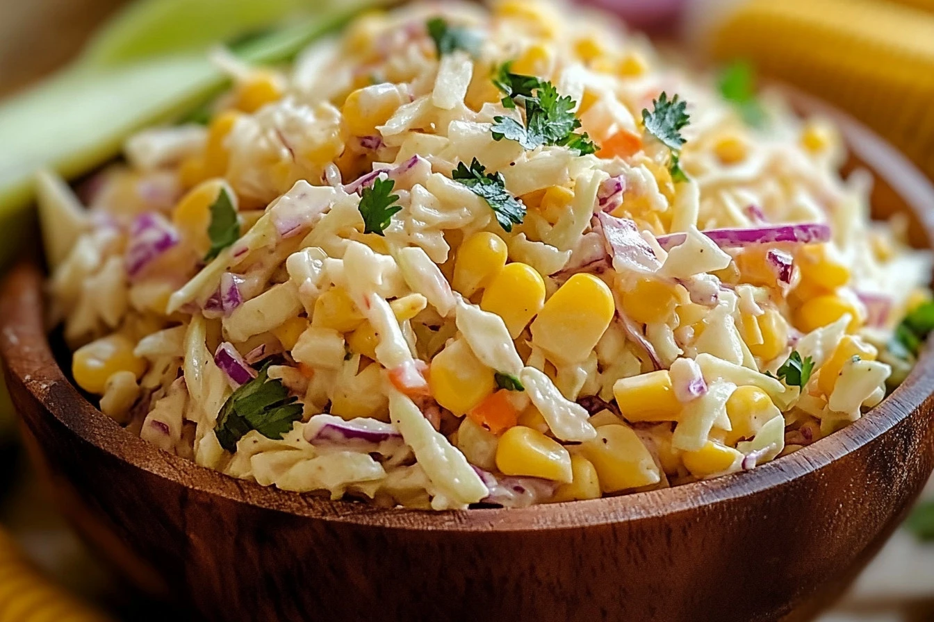 mexican street corn coleslaw