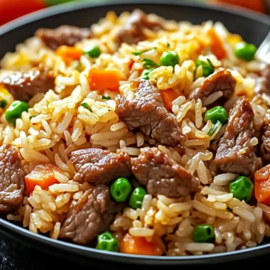 onion beef fried rice recipe