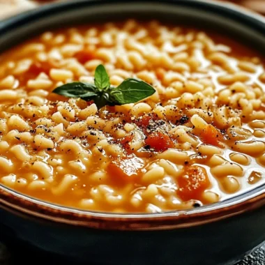 pastina soup