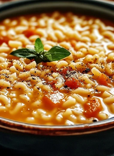 pastina soup