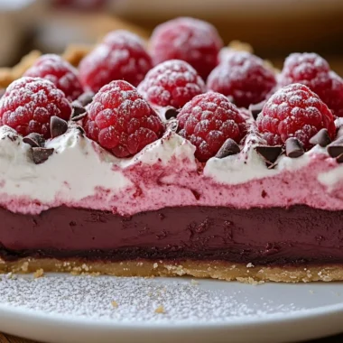raspberry chocolate mascarpone pie