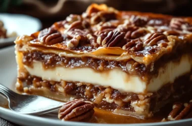 southern charm pecan pie lasagna
