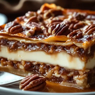 southern charm pecan pie lasagna