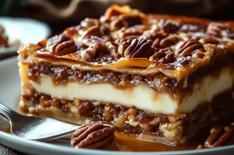 southern charm pecan pie lasagna